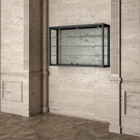 Vitrine murale avec éclairage - MUS/95FP