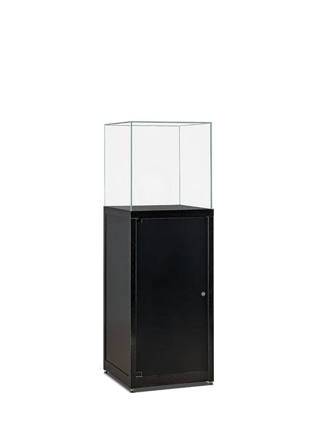 Display case bell on base with storage - VS1 150R