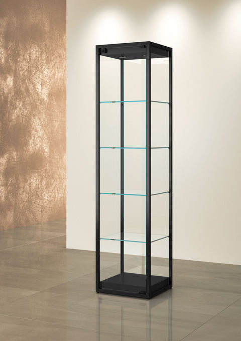 Vitrine colonne avec éclairage - STM45V