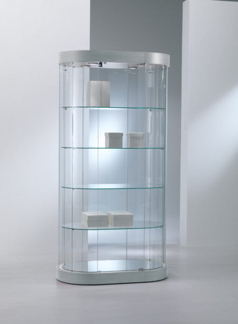 High Oval Display Case - ERTL209OG