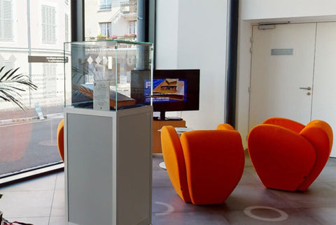 Vitrine cloche sur socle - VS1 150