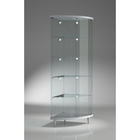 Vitrine d'angle sur pieds - TL203/AN