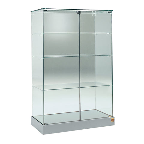Display case height 140 cm on wheels - AN60