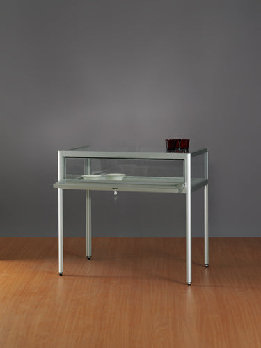 Table display cabinet with hinged door - TAV8 100