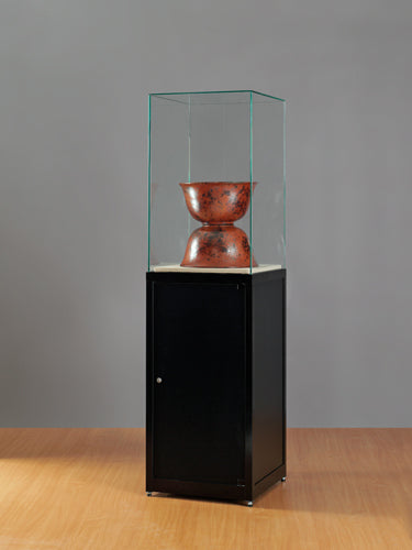 Display case bell on base with storage - VS1 180R