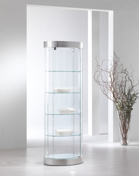 High Oval Display Case - ERTL209OP