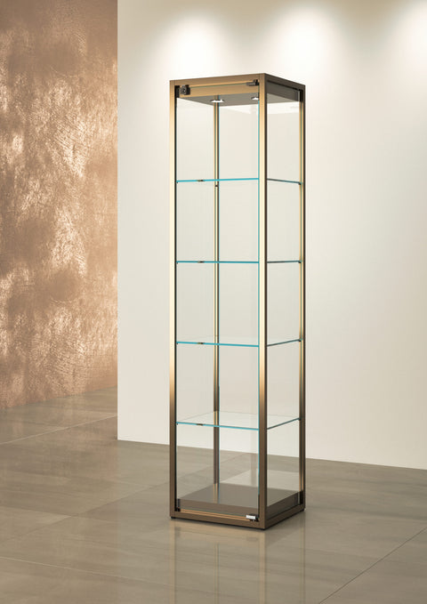 Vitrine colonne avec éclairage - STM45V