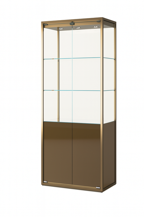 High display cabinet with storage - STM75VM