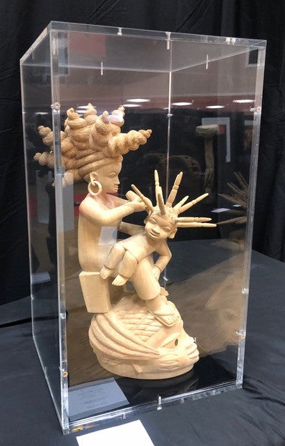 Vitrine en plexiglas pour objets