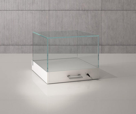 Vitrine cloche avec tiroir P.M - SARQF5T